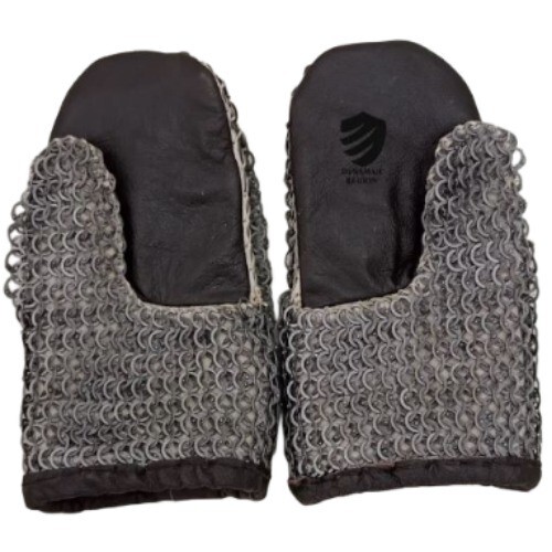 Chainmail mittens 9mm flat - chainmail,