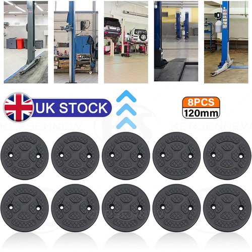 8pc set rubber lifting pads - 8pc/set,