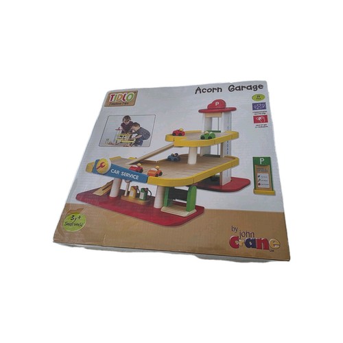 Tidlo acorn garage wooden - wooden, toy