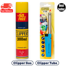 2x Clipper Butane Gas