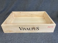 Clearance Shallow WOODEN BOXES x3 - Crates - Vintage Chic Storage Idea Upcycle