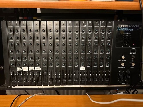Boss bx16 mixer - boss, channel