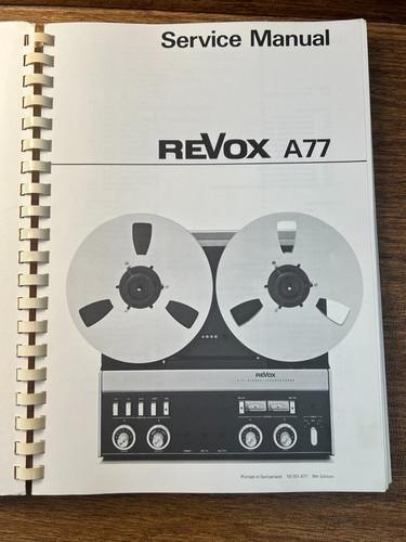 Original revox a77 reel - original,