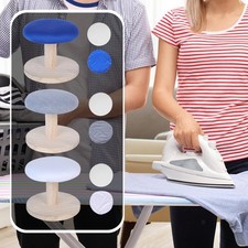 Round Ironing Stool Wooden