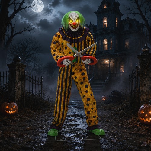 6ft tall animated snippers - 6ft,