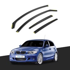 BMW 1 Series E87 2004-2011 5 Door Hatchback Wind Deflectors 4pc Tinted
