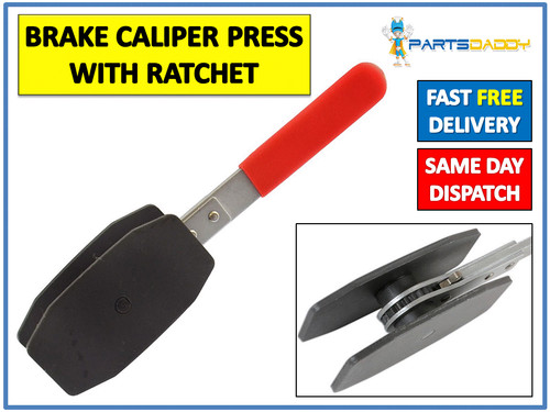 Disc brake pad ratchet - brake,