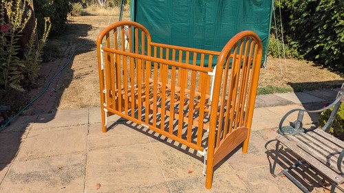 Mothercare cot drop side - cot,