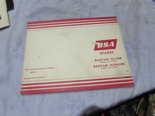 1967 bsa bantam - bantam, d10