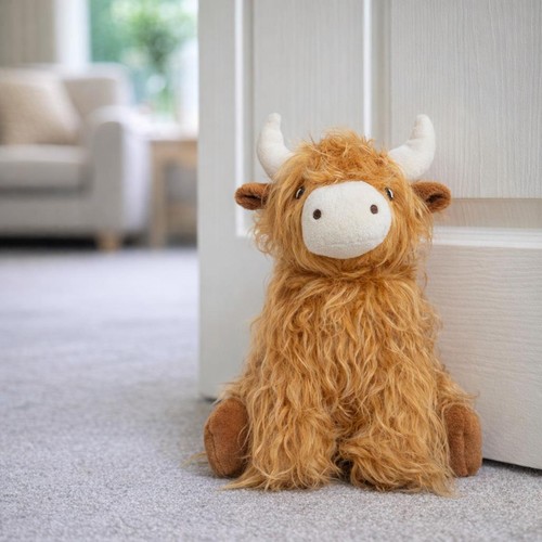 Highland cow doorstop novelty - highland,