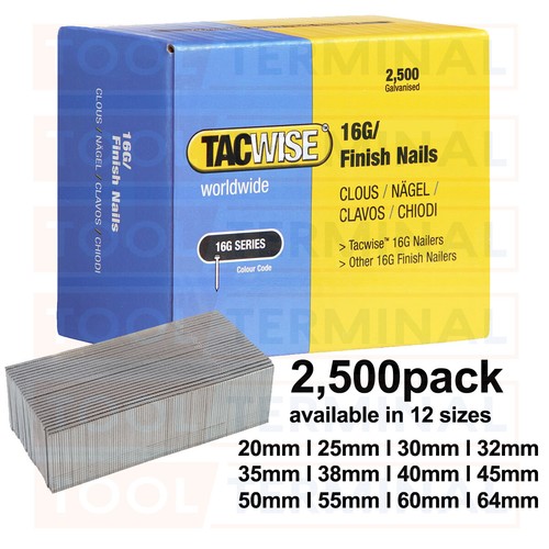Tacwise 16g gauge finish - tacwise,
