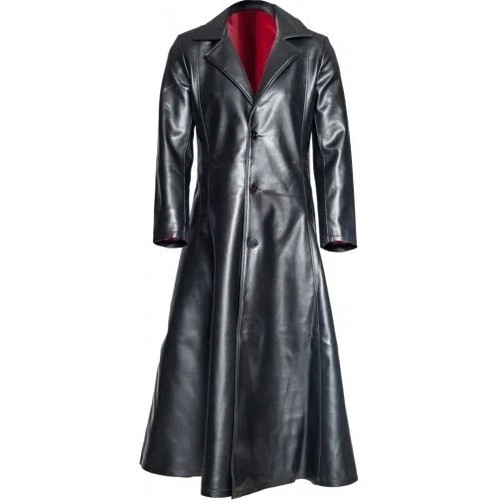 Trench coat faux - faux, long