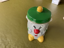 Vintage Ceramic Dusty Bin