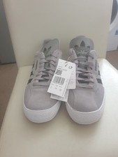 Adidas Originals Samba Super Men's Trainers Grey Uk Size 10.5 US 11 EU 45 1/3