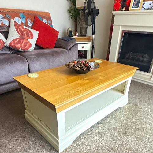 White light wood rectangular - light,