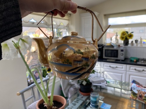Japanese style teapot with - japanese,