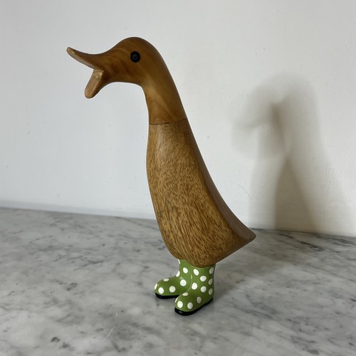 Wooden dcuk duck - duck, green