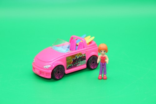 Polly pocket 2007 pink car - 2007,