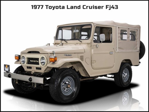 1977 toyota land cruiser - toyota, fj43