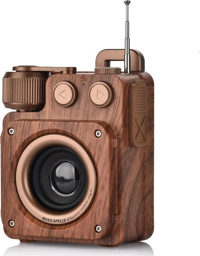 Retro bluetooth speaker - retro, fm