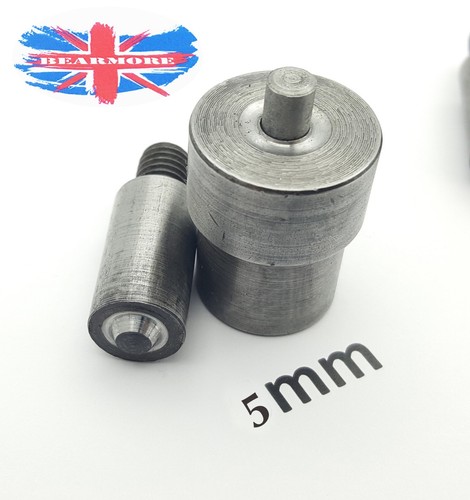 5mm grommet eyelet die set - 5mm,