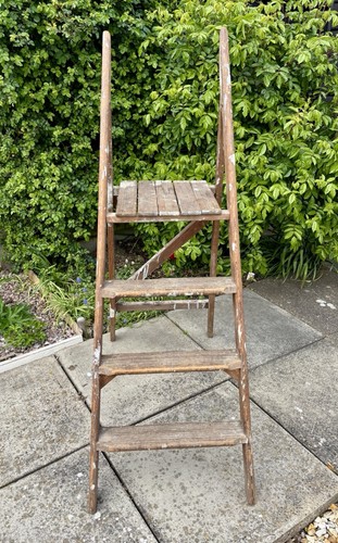 Vintage wooden steps step - vintage,