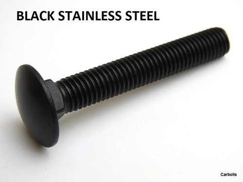 Black stainless steel carriage - stainless,