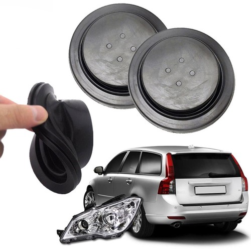 2pcs car headlights dust cover - car,