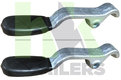 Horse trailer ramp handles - trailer,