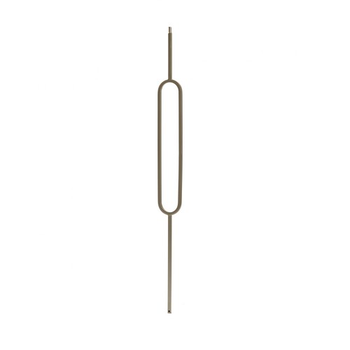 Gold metal staircase spindle - staircase,