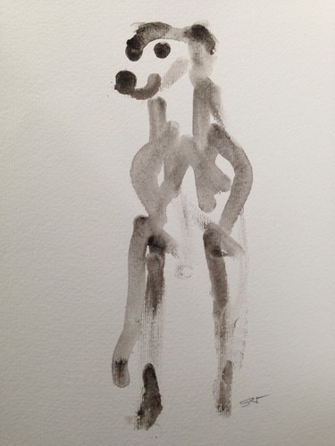 Original signed ink - ink, sketch