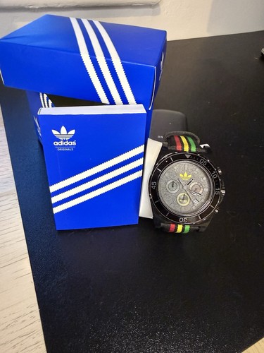 Adidas adh2668 rasta watch - adidas,