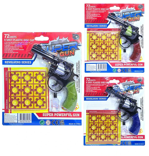 Metal cap gun - cap, shots