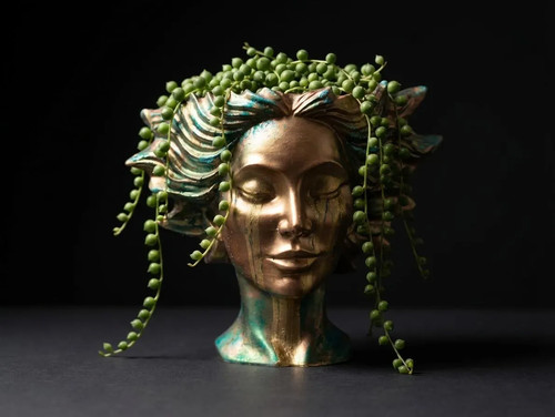 Golden tears bust - tears,