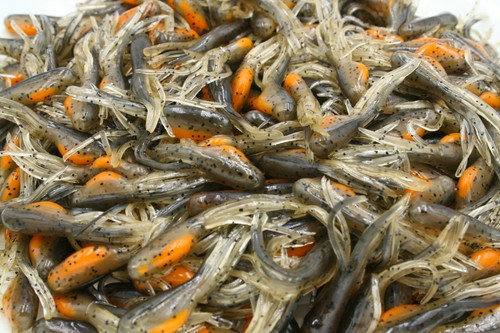 Crawfish minnow tubes - 2",