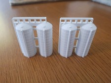 N Gauge Twin Grain Silo. 1:148