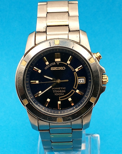 Seiko kinetic titanium - seiko,