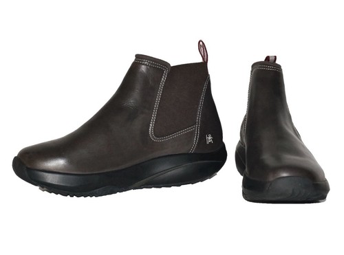 Mbt dark brown leather - dark,