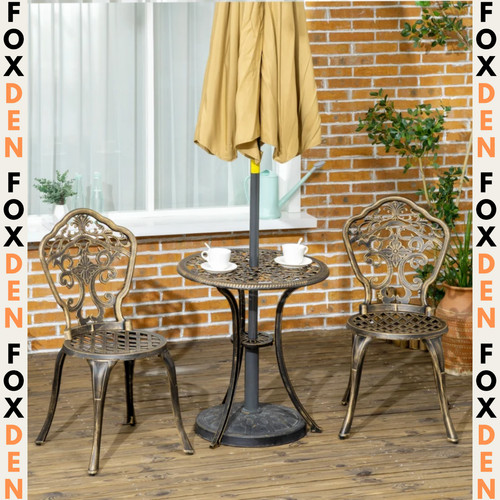 Vintage garden bistro - set, cast