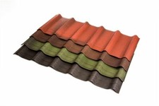 Onduvilla Tile Effect Corrugated Roof Sheet, Verge, Nails Ridge Capping Onduline