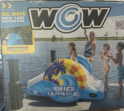 Wow big wave - wave, lake