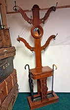 Antique Victorian Mahogany Hat