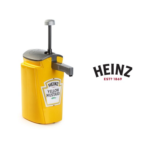 Heinz dispenser mustard - heinz,