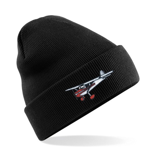 Piper cub embroidered beanie - piper,
