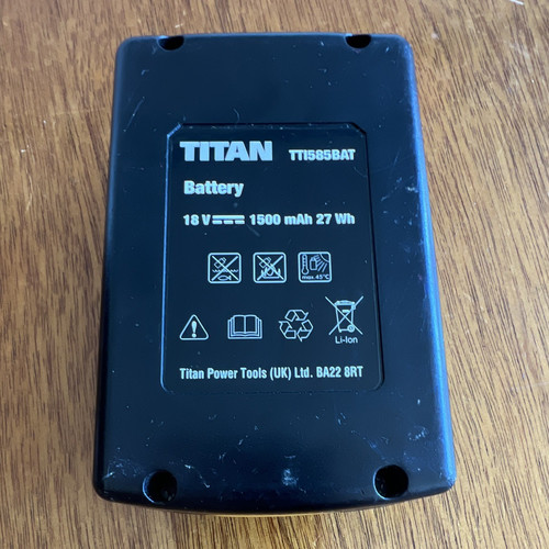 Titan tt1585bat 18v - titan,