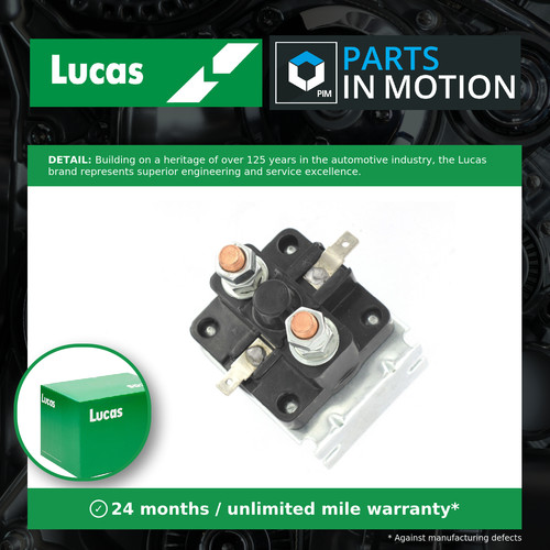 Starter solenoid srb335 lucas - starter,