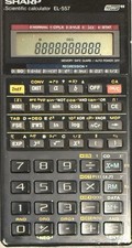 Vintage Sharp EL-557