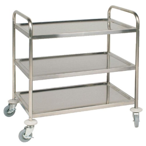 Vogue tier clearing trolley - 3,