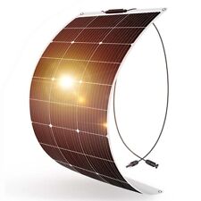 Dokio 100W Watt 12V Volt Flexible Mono Solar Panel Boat RV Campervan Marine