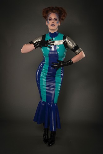 Ectomorph multi coloured latex - ectomorph,